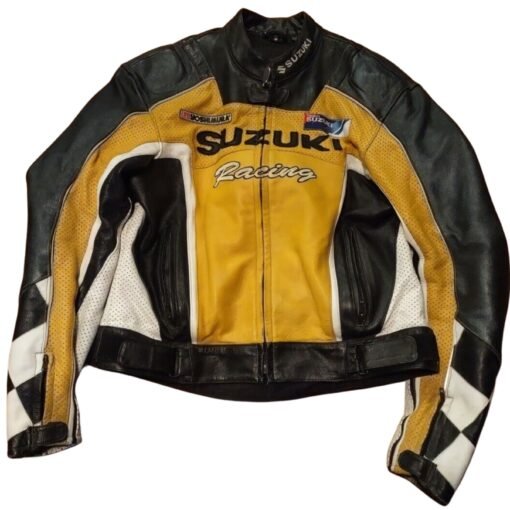 SUZUKI MOTORCYCLE LEATHER JACKET