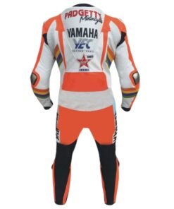 YAMAHA PADGETTS MOTORBIKE RACING LEATHER SUIT