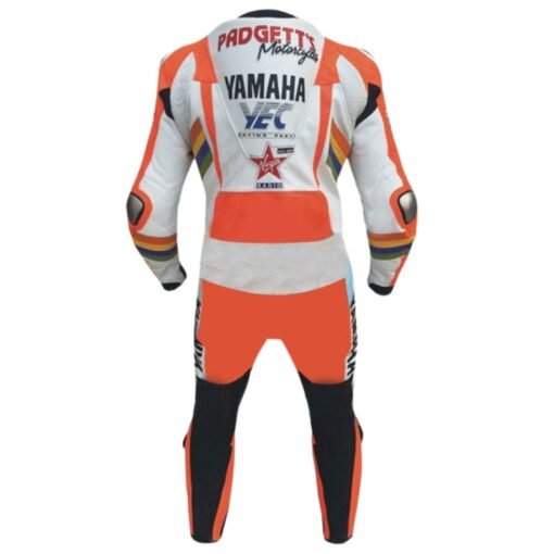 YAMAHA PADGETTS MOTORBIKE RACING LEATHER SUIT