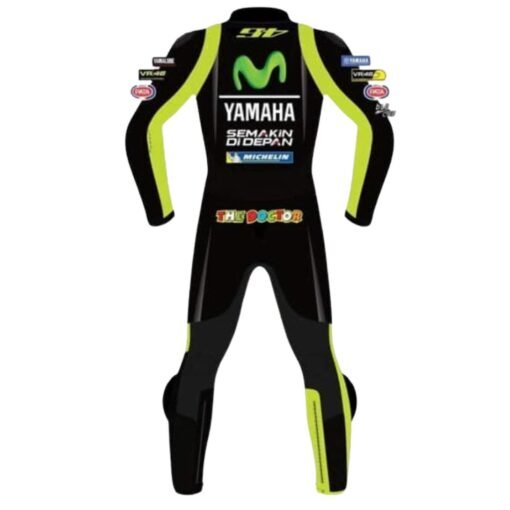 YAMAHA MOVISTAR MOTOGP THE DOCTOR BLACK RACE LEATHERS