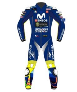 YAMAHA VALENTINO ROSSI MOTORCYCLE LEATHER SUIT