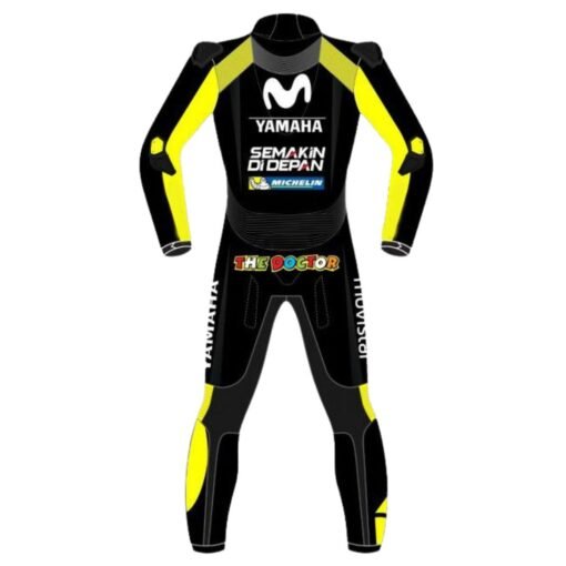 VALENTINO ROSSI MOVISTAR YAMAHA 2018 SUIT IN BLACK