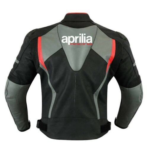 APRILIA MOTORCYCLE RACING LEATHER JACKET