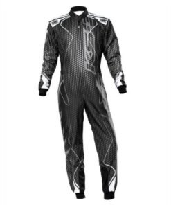 OMP KS ART KART SUIT IN BLACK AND SILVER