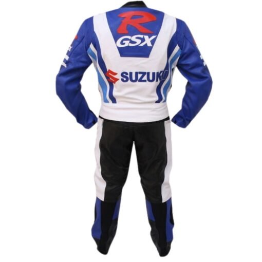 SUZUKI GSXR MOTORCYCLE LEATHER SUIT BSM 2777