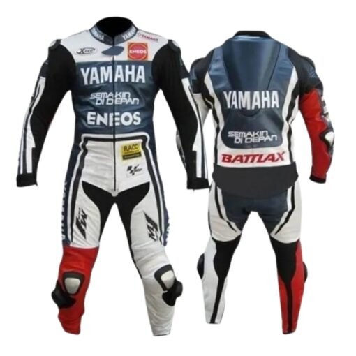 YAMAHA ENEOS MOTORBIKE RACING LEATHER SUIT