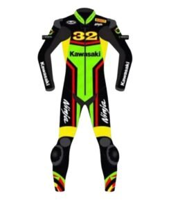 KAWASAKI NINJA MOTORBIKE LEATHER RACING SUIT AND KAWASAKI BIKER SUIT 2019