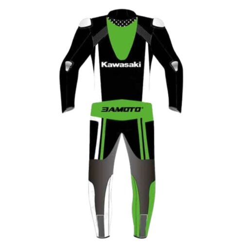 KAWASAKI RACING TEAM REPLICA MOTORBIKE LEATHER