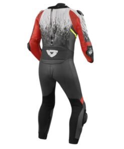 REVIT FULL SPEED LEATHER ONE PIECE SUIT WITH BOLD GRAPHIC DESIGN