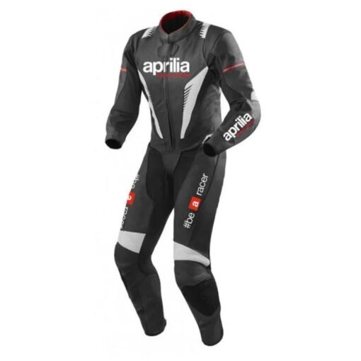 APRILIA CUSTOM MOTORBIKE LEATHER RACING SUIT