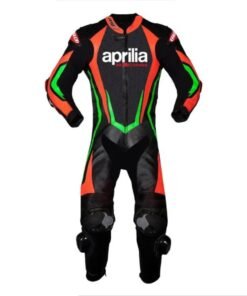 APRILIA CUSTOM MOTORBIKE LEATHER RACING SUIT