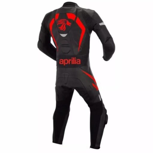 APRILIA CUSTOM MOTORBIKE LEATHER RACING SUIT