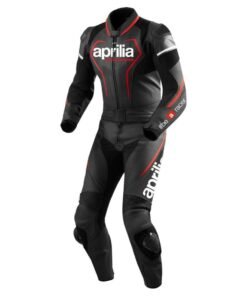 APRILIA CUSTOM MOTORBIKE LEATHER RACING SUIT