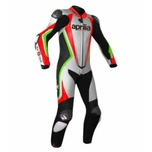 APRILIA CUSTOM MOTORBIKE LEATHER RACING SUIT