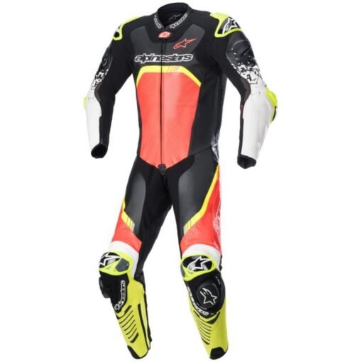 ALPINESTARS CUSTOM GP TECH V4 MOTORBIKE LEATHER SUIT