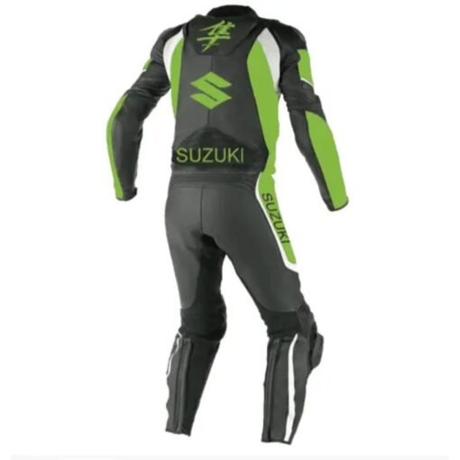 SUZUKI CUSTOM HAYABUSA MOTORCYCLE LEATHER RACING SUIT