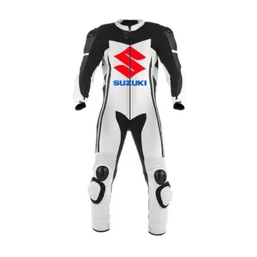 SUZUKI CUSTOM R GSX MOTORBIKE LEATHER RACING SUIT