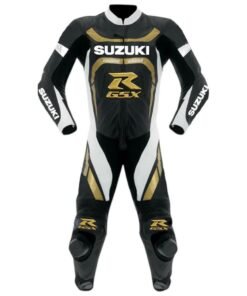 SUZUKI CUSTOM R GSX MOTORBIKE LEATHER RACING SUIT