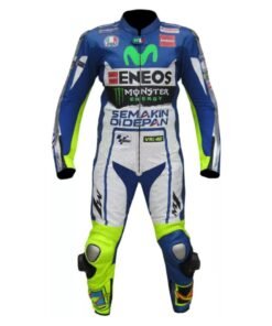 YAMAHA VR 46 CUSTOM MOTOGP M1 LEATHER RACING SUIT