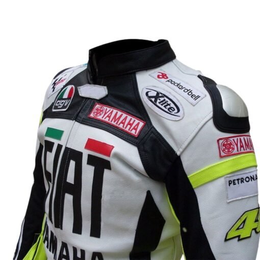 YAMAHA FIAT MOTORCYCLE RACING LEATHER MOTOGP SUIT