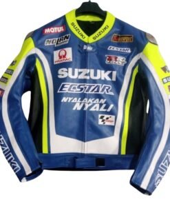 SUZUKI MOTORCYCLE LEATHER JACKET