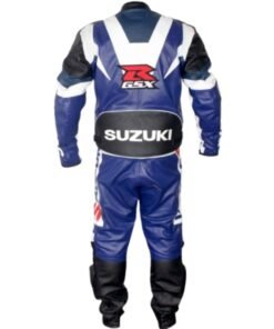 SUZUKI GSXR MOTORCYCLE LEATHER SUIT