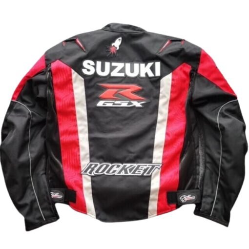 SUZUKI MOTORCYCLE LEATHER JACKET