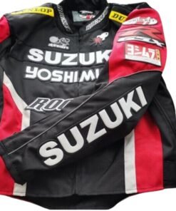 SUZUKI MOTORCYCLE LEATHER JACKET