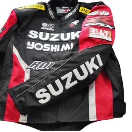 SUZUKI MOTORCYCLE LEATHER JACKET