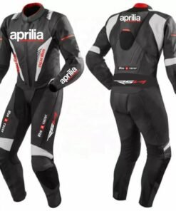 APRILIA RSV4 MOTORCYCLE RACING LEATHER SUIT