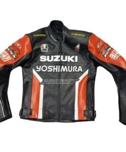 SUZUKI MOTORBIKE LEATHER JACKET