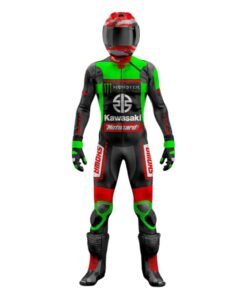 KAWASAKI MOTORCYCLE RACING LEATHER WSBK 2021 SUIT