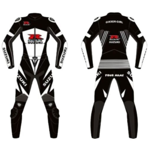 SUZUKI GSXR MOTORCYCLE LEATHER SUIT BSM 2777