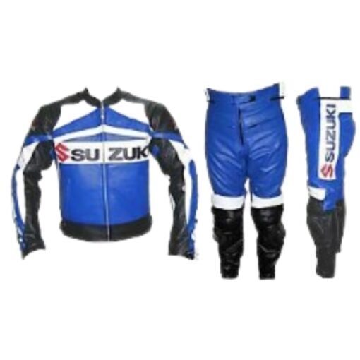 SUZUKI MOTORBIKE LEATHER SPORT SUIT BSM 2768