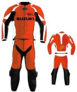 SUZUKI MOTORCYCLE SPORT LEATHER SUIT BSM 2775