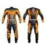 KAWASAKI NINJA MONSTER ENERGY FIRE LOOK RACING MOTORCYCLE LEATHER SUIT