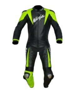 KAWASAKI NINJA STYLE LEATHER MOTOGP SUIT