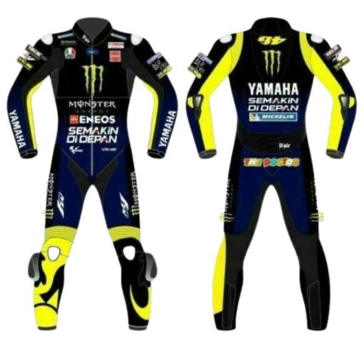 YAMAHA MONSTER CUSTOMIZED MOTORCYCLE RACING SUIT