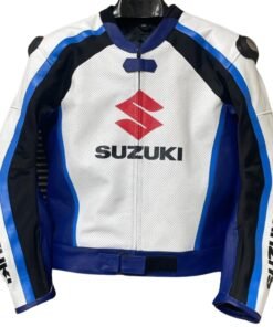 SUZUKI MOTORBIKE LEATHER JACKET