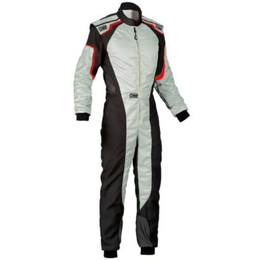 OMP KS 3 KART SUIT IN GRAY AND BLACK