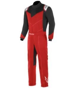 DEMON TWEEKS ALPINESTAR INDOOR KART SUIT IN RED AND BLACK