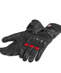 DUCATI FABRIC LEATHER GLOVES STRADA C5