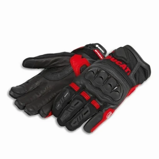 DUCATI FABRIC LEATHER GLOVES TOUR C5