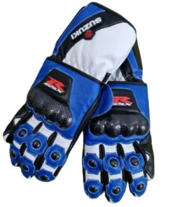 NEW SUZUKI GSXR MEN MOTORBIKE RACING GLOVES