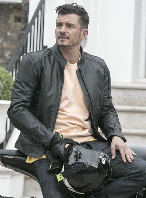 ORLANDO BLOOM LEATHER JACKET