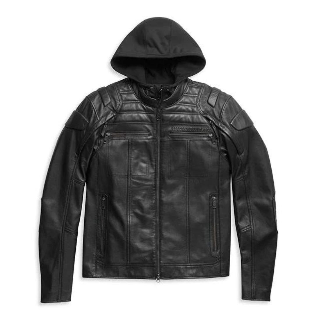 Harley Men’s Ii 3 In 1 Leather Jacket Tall - Image 3