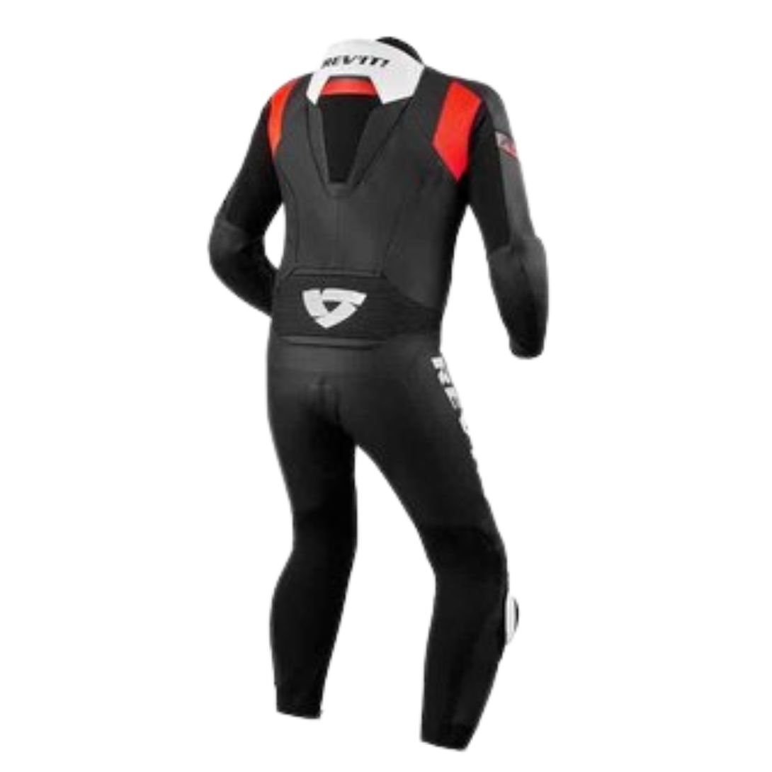 REVIT Argon 2 1PC MotoGP Suit In Black Neon Red - Image 2