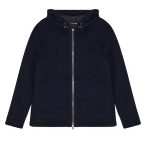 Yves Salomon Hoodie In Wool-Cashmere Blend Fabric