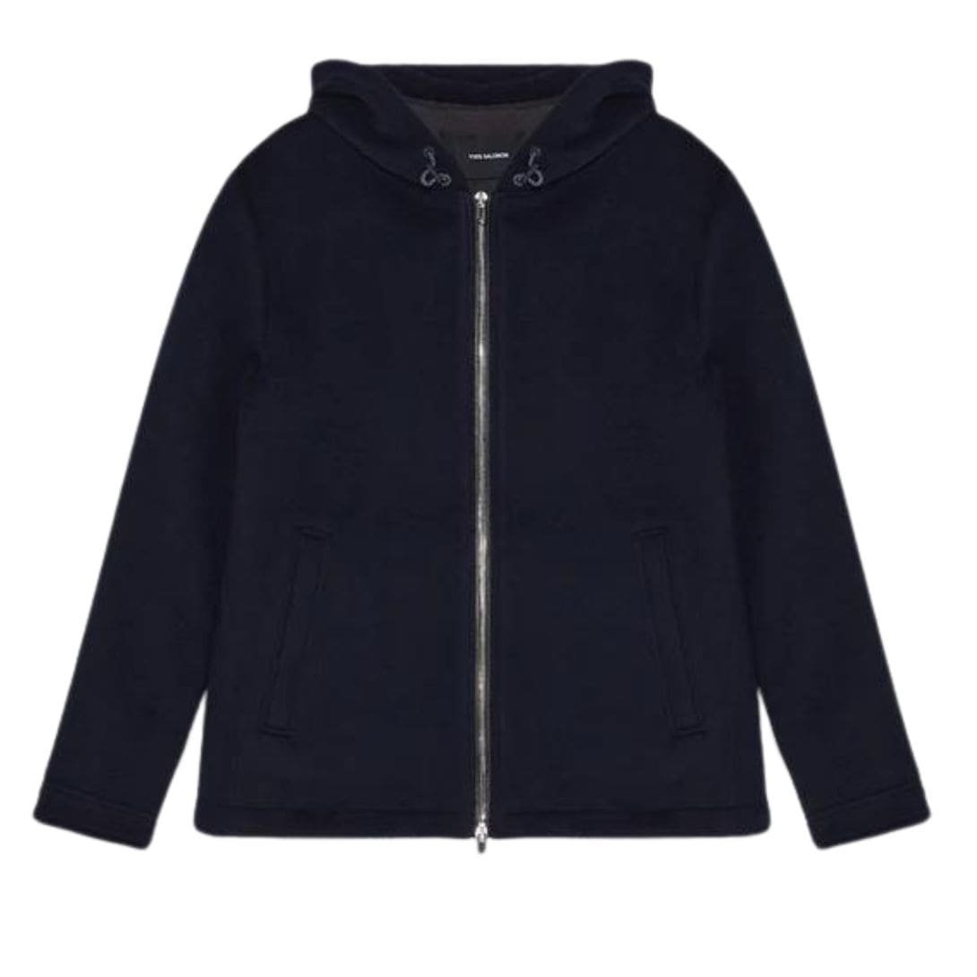 Yves Salomon Hoodie In Wool-Cashmere Blend Fabric