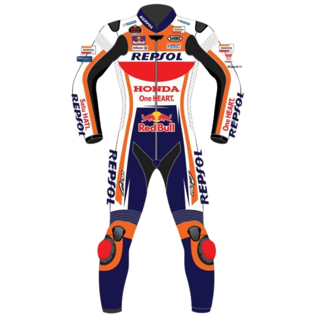 Honda Marc Marquez Bike Leather Suit
